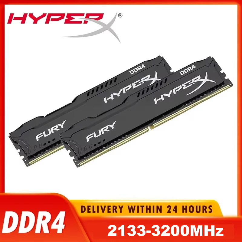 Ddr4 2400Mhz - Original HyperX Fury DDR4 Memory RAM