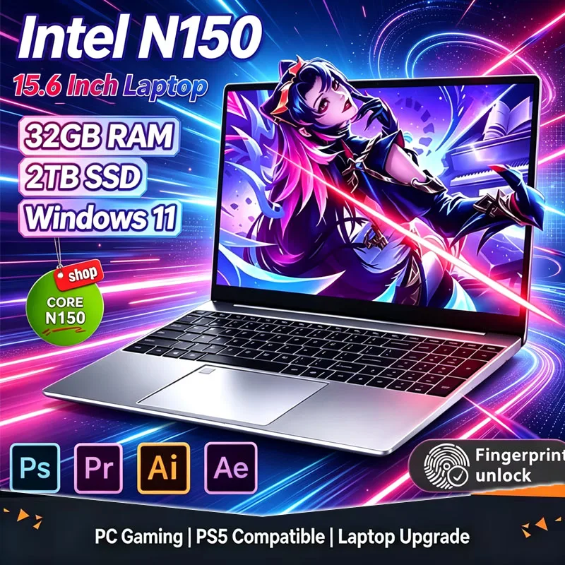 2026 New 15.6' Intel N150 Wind - огляд і ціна Ddr4 Ram