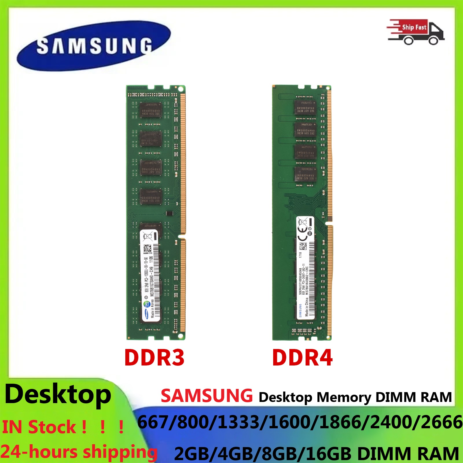 SAMSUNG Desktop RAM DIMM Memor - огляд і ціна Server Memory Ddr4