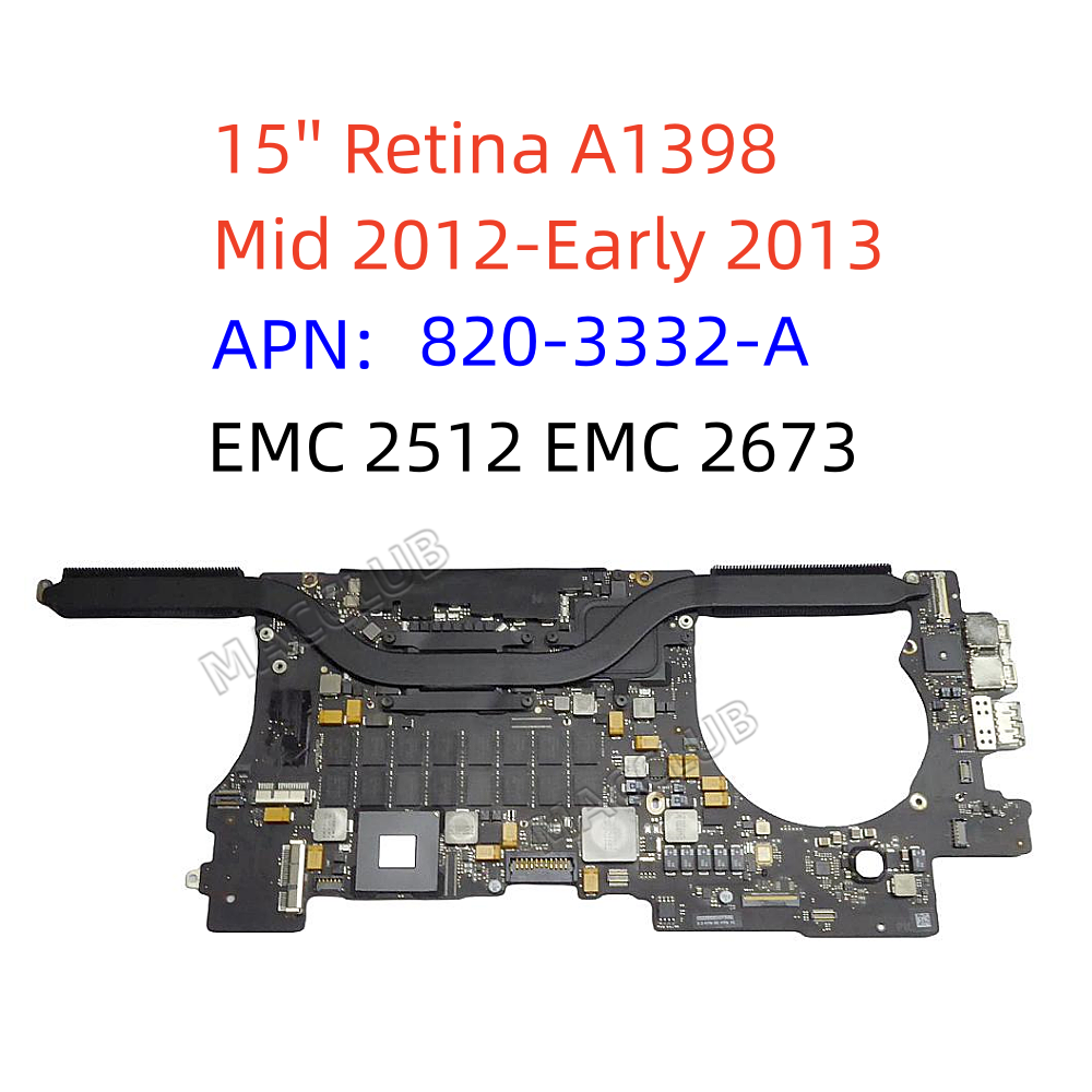 A1398 Laptop Motherboard For M - огляд і ціна Ddr3 8Gb