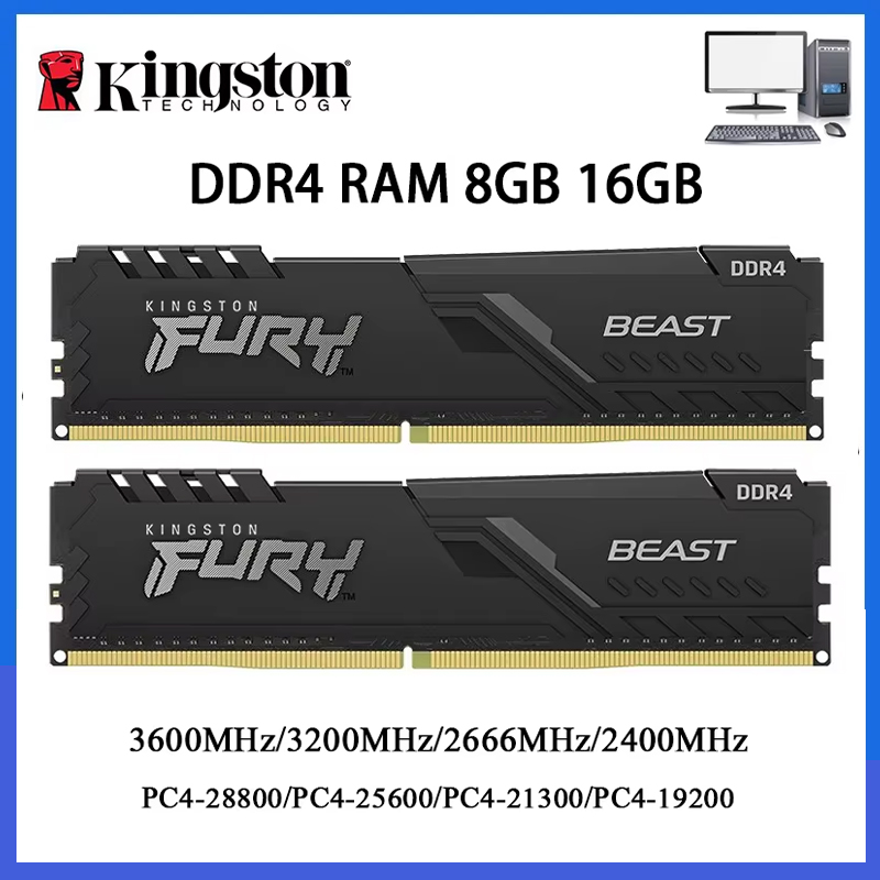 DDR4 Kingston BEAST RAM 3200MH - огляд і ціна Ddr4 2400Mhz