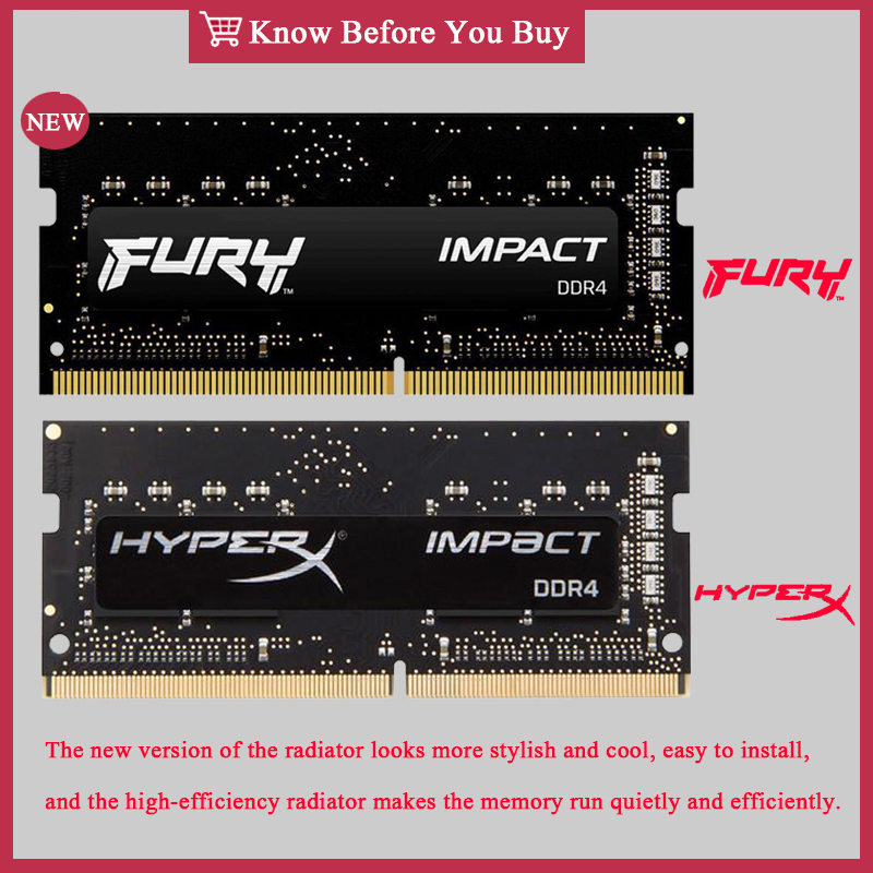 DDR4 FURY Impact RAM 16GB 8GB  - огляд і ціна Ddr4 2400Mhz